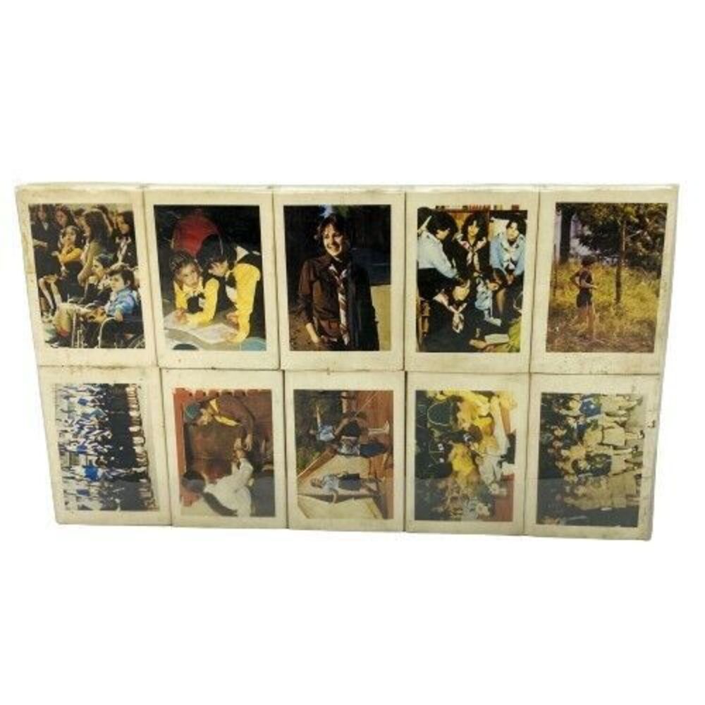 Matchbox Greek State Monopoly Children Photos Collectible Sealed 10pcs Vintage
